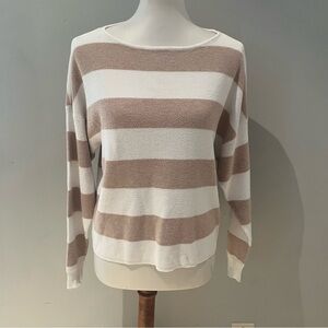 Cyprus | Crew neck striped sweater